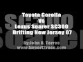 Toyota Corolla vs Lexus Soarer SC300 Drifting D1GP