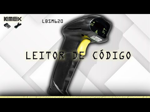 Vídeo de demonstração - Leitor de código de barras sem fio | LBSM620