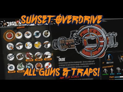 how to set traps in sunset overdrive