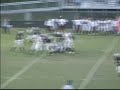 carson smith of reagan high school delivers two passes that led to the school's historic first varsity win vs. atkins