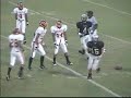 carson smith of reagan high school delivers two passes that led to the school's historic first varsity win vs. atkins