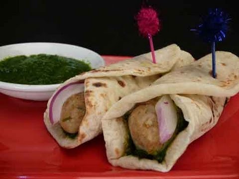 Vegetarian Frankie (Veg. Kathi Roll) Indian Recipe
