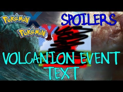 how to get volcanion in pokemon x