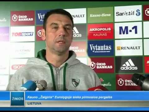 Žalgiriečiai sieks pirmosios pergalės Eurolygoje
