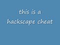 hackscape lvl cheat