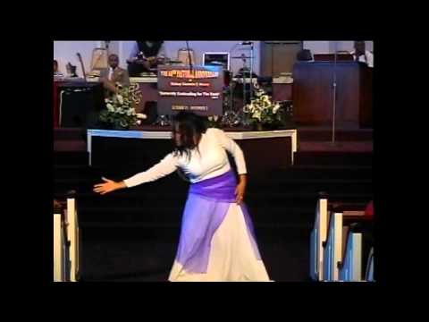 christy kee - Praise dancer Christy Hughes of Full Gospel Assembly in Huntington (WV) presented an interpretative dance in praise at a special musical celebration at Bisho...