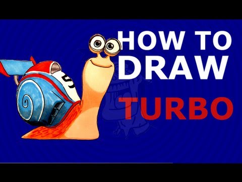 how to draw turbo