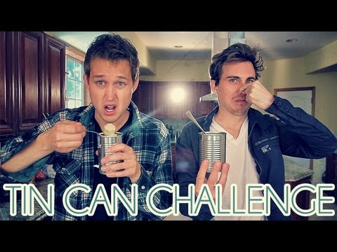 Luke - TIN CAN CHALLENGE! Watch Landon's video: http://youtu.be/ZF-72pdoqrM Watch Star Wars Cats! http://youtube.com/watch?v=Z3bf-C_ou7Y Previous vlog! http://youtu...