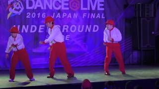 Takumi & Kanata & 優弥 (FORCE ELEMENTS) – DANCE@LIVE 2016 FINAL