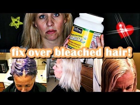 how to fix fried hair