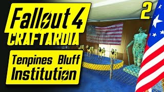 Fallout 4 Tenpines Bluff Institution #2 - Base Building Timelapse - Fallout 4 Settlement Building PC