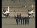 the opening introduction to the the usaf thunderbirds. introducing the pilots, the crew and the f-16 thunderbird.