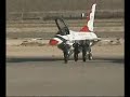 the opening introduction to the the usaf thunderbirds. introducing the pilots, the crew and the f-16 thunderbird.