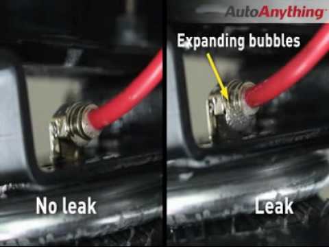 how to find leak in air suspension