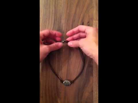 how to fasten necklace