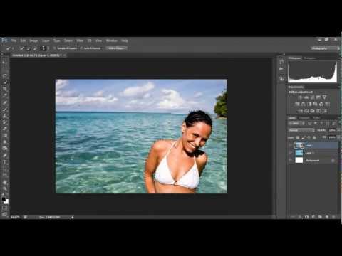 how to isolate a person in photoshop cs5