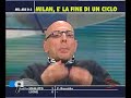 Chirico, Ravezzani, Bianchi discutono su eliminazione Milan Chirico, Ravezzani, Bianchi discutono su eliminazione Milan