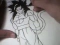 drawing SS4 GOKU