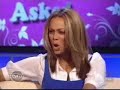 Hillary with Tyra Banks