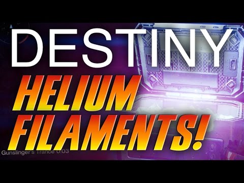 how to collect helium filaments