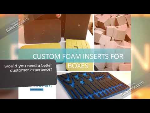 Foam Case Insert, Toolbox Foam Insert, Custom Shape (by Tekno Kesim)