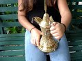 Antique Islamic Persian Brass Ewer Antique Islamic Persian Brass Ewer
