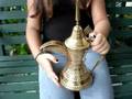 Antique Islamic Persian Brass Ewer