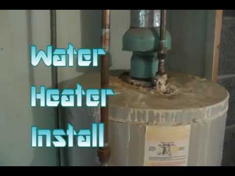 how to vent electric water heater