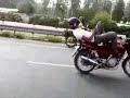 Motorcyclist send SMS message while driving! Motorcyclist send SMS message while driving!