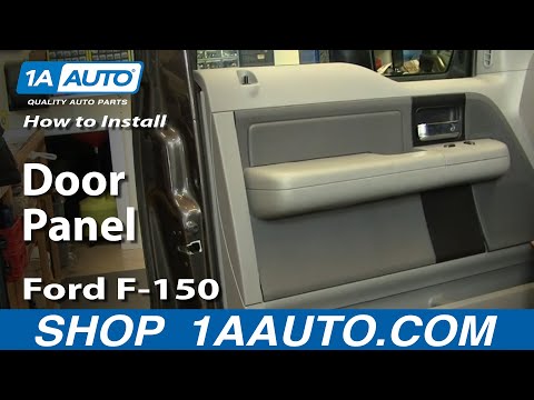 how to remove door panel ford f 150