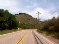 Riding on Latigo canyon
