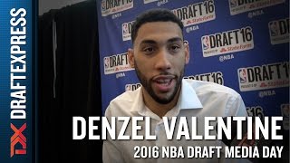 Denzel Valentine NBA Draft Media Day Interview