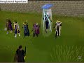 Runescape Skill Cape party in Falador Runescape Skill Cape party in Falador