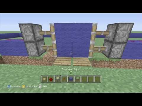 how to make a door on minecraft