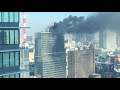 #新橋高層ビル #火災  2019年1月11日