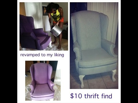 how to dye an upholstered chair