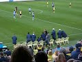 Mark Bosnich gets a standing ovation
