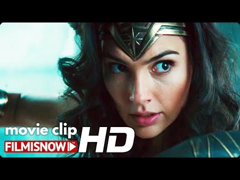 WONDER WOMAN "No Man's Land Battle" | Gal Gadot, Patty Jenkins Movie