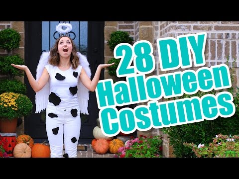 28 Last-Minute Halloween Costume Ideas | DIY Halloween Costumes