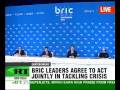 President Medvedev's speech during BRIC summit