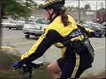 Panasonic Toughbook on bike