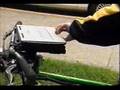 Panasonic Toughbook on bike