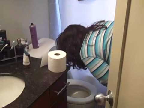 girls puking