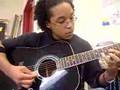 dean playin the getar