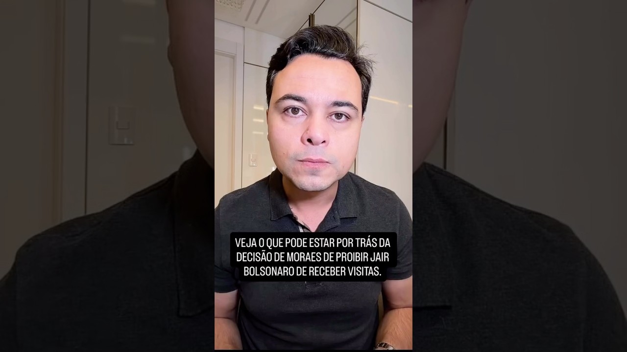 O motivo por trás da decisão do Moraes que restringiu visitas a Bolsonaro até o final das eleições