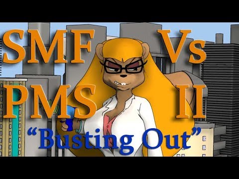 SMF Vs PMS II - Busting Out - Giantess Havoc! SMF Vs PMS II - Busting Out - Giantess Havoc!