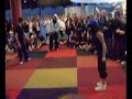 Dance off between Dave and Sharee