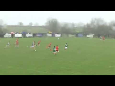 It was 'wet wet wet' but Gweedore drove through the rain to score these two spectacular goals