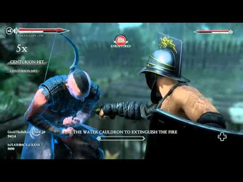 how to perform perfectly timed deflects in ryse