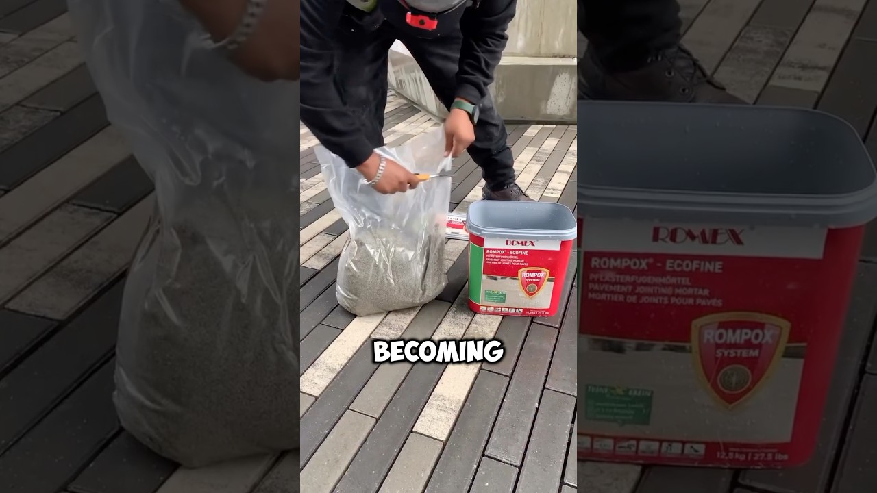 Popular Grout🛠️🦏🪨(@romexhardscapes) #construction #story #diy